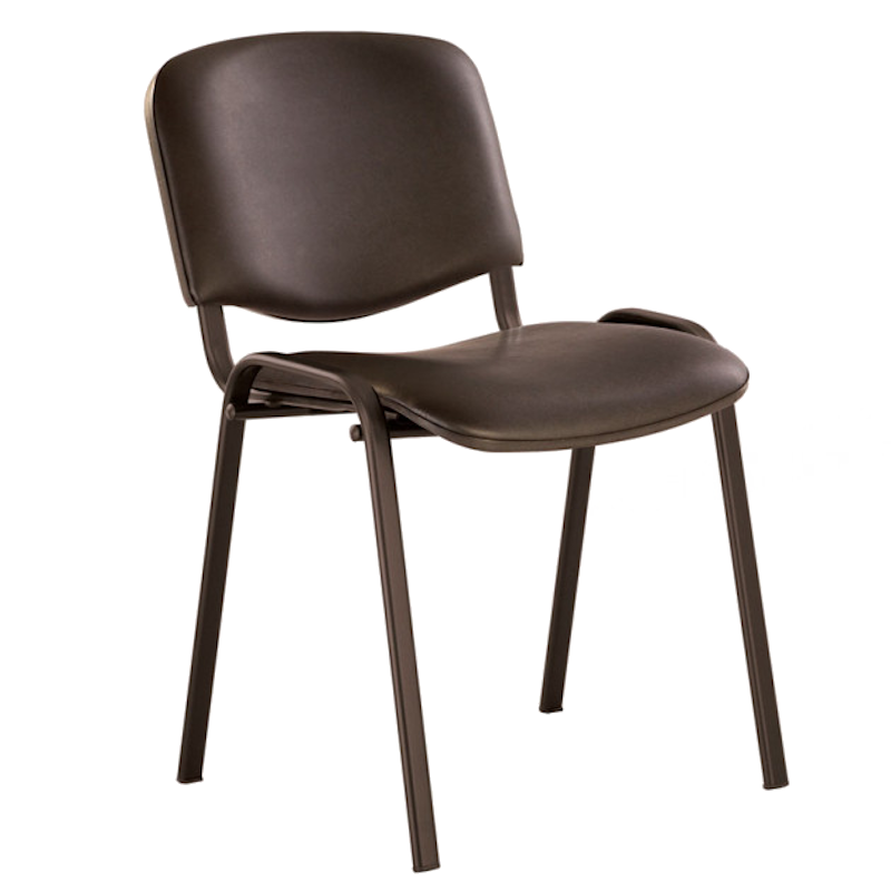 Стілець офісний NOWY STYL (ISO-17 BLACK ECO-30) екошкіра